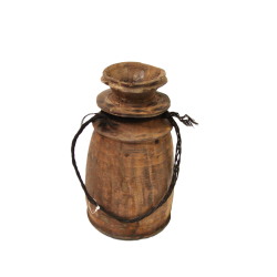 Wazon z drewna egzotycznego Dzban 22x13cm